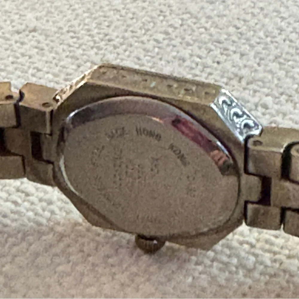 Vintage Vivani Ladies Art Deco Style Quartz Watch | Crystal Bezel | Japan Movt